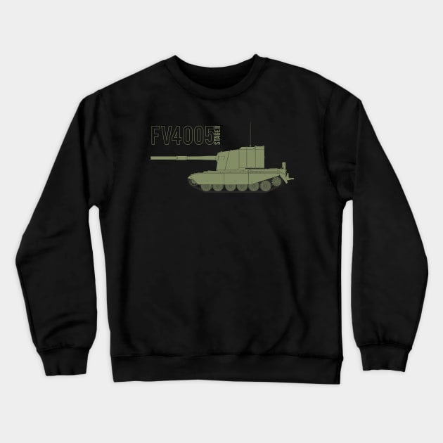 British FV4005 Crewneck Sweatshirt by FAawRay